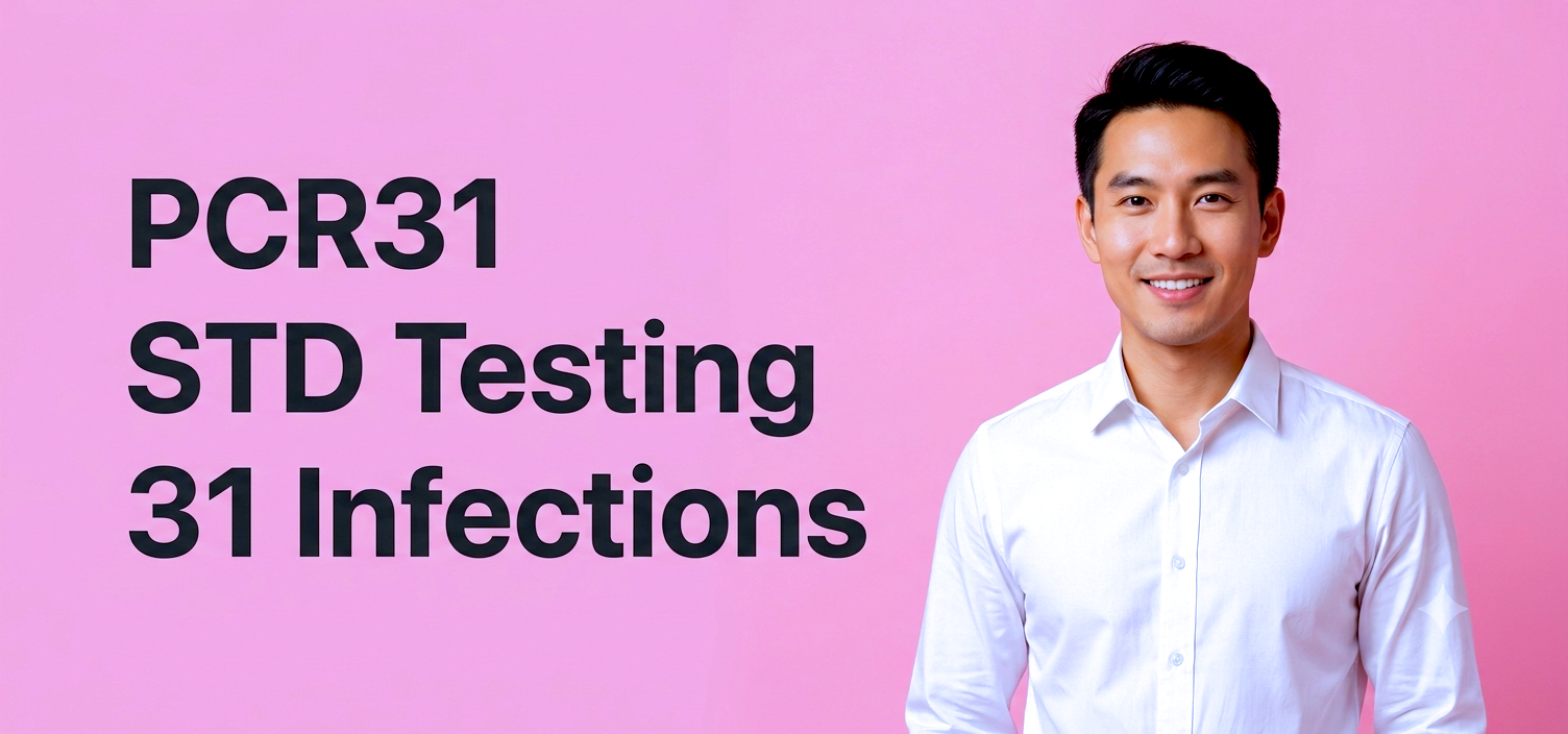 PCR31 Multiplex DNA STD Screening for 31 Infections in Thailand (Bangkok, Pattaya, Phuket, Chiang Mai & Koh Samui)